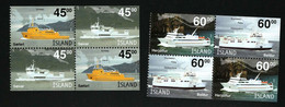2003 Ferries Michel IS 1034Eu  - 1037Eo Stamp Number IS 990a 991b Yvert Et Tellier IS 962 - 964 Block Of 4 Xx MNH - Ongebruikt