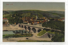 Lohr Am Main (Allemagne, Bavière) : Blick Zum Brücke U. Kirche  En 1920 PF. - Lohr