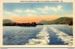 New York Lake George The Narrows Hundred Islands Curteich - Lake George