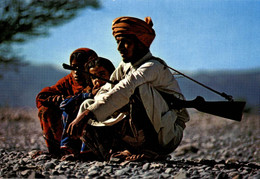 SULTANATE OF OMAN SHEPHERD  AND HIS DAUGHTER - Oman