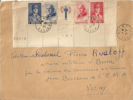France Bloc Pétain 1943 YT N° 571A Oblitérée - Covers & Documents