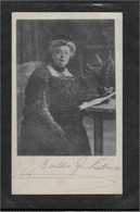 AK 0901  Bertha Von Suttner - Autogrammkarte Ca. Um 1910 - Nobel Prize Laureates