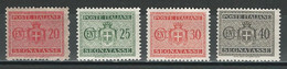 Italien Portomarken Mi 52-55 ** - Postage Due