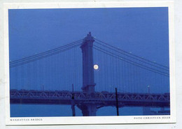 AK 057546 USA - New York City - Manhattan Bridge - Bruggen En Tunnels