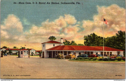 Florida Jacksonville Main Gate U S Naval Air Station Curteich - Jacksonville