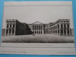 Palais Des Etats Généraux à BRUXELLES ( Bouwkunde - Architecture ) Format 17 X 22,5 Cm ! - Architecture
