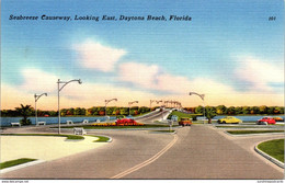 Florida Daytona Beach Seabreeze Causeway Looking East - Daytona