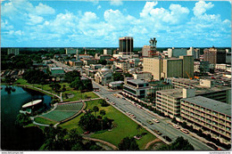 Florida Orlando Downtown And Lake Eola Bandshell 1974 - Orlando