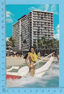 Waikiki, Honolulu Hawaii - Nice Girl, In Front Of The Outriger Hotel - Honolulu