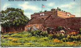 Florida Key West Martello Towers Old Union Fort 1942 - Key West & The Keys