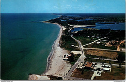 Florida Venice Aerial View Of Venice Beach 1962 - Venice