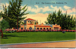 Florida Bradenton Country Club Curteich - Bradenton