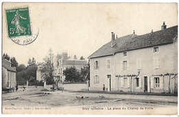 SCEY SUR SAONE - La Place Du Champ De Foire - Scey-sur-Saône-et-Saint-Albin