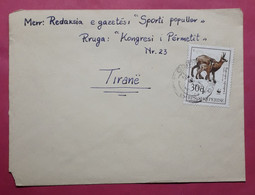 Albania Letter From Gjirokaster To Tirane, Rare - Albania