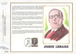 Carte Max CEF 2047 Joseph Lemaire - 1981-1990