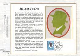 Carte Max CEF 2064 Abraham Hans - 1981-1990