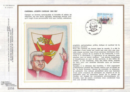 Carte Max CEF 2068 Cardinal Joseph Cardijn - 1981-1990