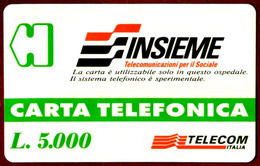 C&C 4680 SCHEDA TELEFONICA PROGETTO INSIEME (CODE 06/) ALTO ADIGE - Special Uses