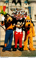 Florida Walt Disney World Goofy Mickey And Pluto - Orlando