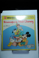 VIEW MASTER  : PERSONNAGES DE WALT DISNEY  GRAND LIVRET   AVEC 3 DISQUES - Visionneuses Stéréoscopiques