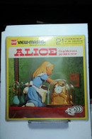 VIEW MASTER  : ALICE  GRAND LIVRET   AVEC 3 DISQUES - Visionneuses Stéréoscopiques