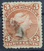 CANADA 1868 - Canceled - Sc# 25 - Used Stamps