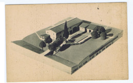 ROMA LITTORIALI DELL'ARTE - FUTURISMO - GIUSEPPE SAGRESTANI GUF FIRENZE - PROGETTO CASA RURALE - 1935 (10391) - Tentoonstellingen