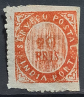 PORTUGUESE INDIA 1872 - MLH - Sc# 6 - India Portoghese