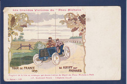 CPA Publicité Michelin Publicitaire Réclame Non Circulé Voir Dos Knyff Sur Panhard - Advertising