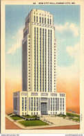 Missouri Kansas City New City Hall 1942 Curteich - Kansas City – Missouri