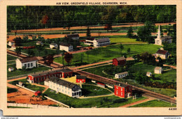 Michigan Dearborn Greenfield Village Aerial View - Dearborn