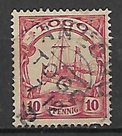 TOGO  COLONIA TEDESCA  1900  SERIE ORDINARIA YVERT. 9 USATO VF - Togo