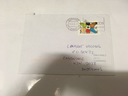 (4 H 53) Spain Letter Posted To Australia (2022 - Posted During COVID-19 Pandemic) - Briefe U. Dokumente