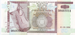 BURUNDI - 50 Francs 2006 UNC - Burundi