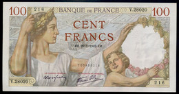France 100 SULLY  29/01/1942  NEUF UNC Parfait - 100 F 1939-1942 ''Sully''