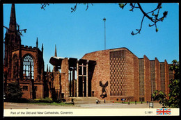 Coventry Part Of The Old And New Cathedrals 1987 Dennis - Coventry