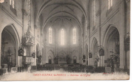 81 - Saint-Sulpice-la-Pointe - Intérieur De L'Eglise - Dos Divisé - Saint Sulpice