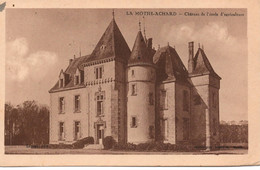 85 - La Mothe-Achard - Le Château Et Le Parc - Dos Divisé - La Mothe Achard