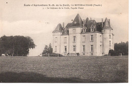 85 - La Mothe-Achard - Le Château Et Le Parc - Dos Divisé - La Mothe Achard