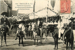 Saillé * Guérande * Les Paludiers De La Procession De La Mission Pour La Bénédiction Du Nouveau Calvaire * Religion - Guérande