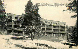 Odeillo * Font Romeu * Le Sanatorium Héliothérapique * La Façade Principale * établissement Médical - Autres & Non Classés