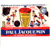 BUVARD MOUTARDE PAUL JACQUEMIN - Moutardes