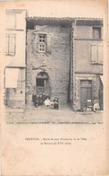 FRONTON (Haute-Garonne) - Reste De Mur D'enceinte De La Ville Et Maison Du XVIe Siècle - Précurseur - Other & Unclassified
