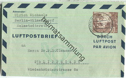 LF 3 - Gelaufen Am 24.1.1952 Von Berlin-Wilmersdorf Nach Lippstadt (Inland) - Blanco Ohne Text - Postkaarten - Gebruikt