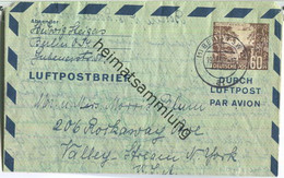 LF 3 - Gelaufen Am 19.12.1952 Von Berlin SW 11 Nach New York (USA) - Postcards - Used