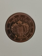 2 CENTS EURO BU 2014 MONACO / UNC SCELLE ISSU DU COFFRET / EUROS CENT - Monaco