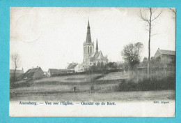 * Alsemberg - Beersel (Vlaams Brabant) * (Edit Algoet) Vue Sur L'église, Gezicht Op De Kerk, Panorama, Old, Rare Unique - Beersel