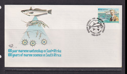 SOUTH AFRICA - 1995 Marine Science  FDC  As Scan - Cartas & Documentos