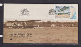 SOUTH AFRICA - 1995 First Trans Africa Flight FDC As Scan - Cartas & Documentos