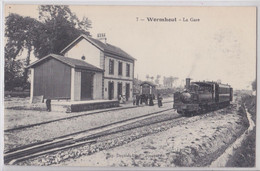 WORMHOUT WORMHOUDT - La Gare Train Locomotive Fumante - Wormhout